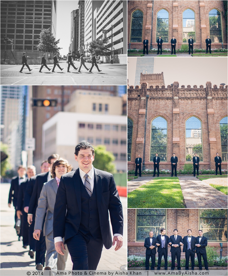 ©2014 | www.AmaByAisha.com | Downtown Houston Wedding Photography