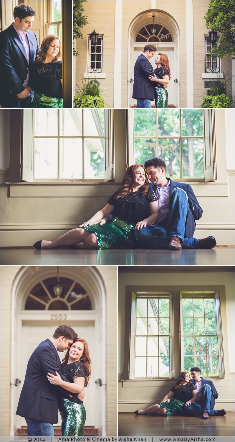 ©2014 | www.AmaByAisha.com | Engagement Session at The River Oaks Garden Club