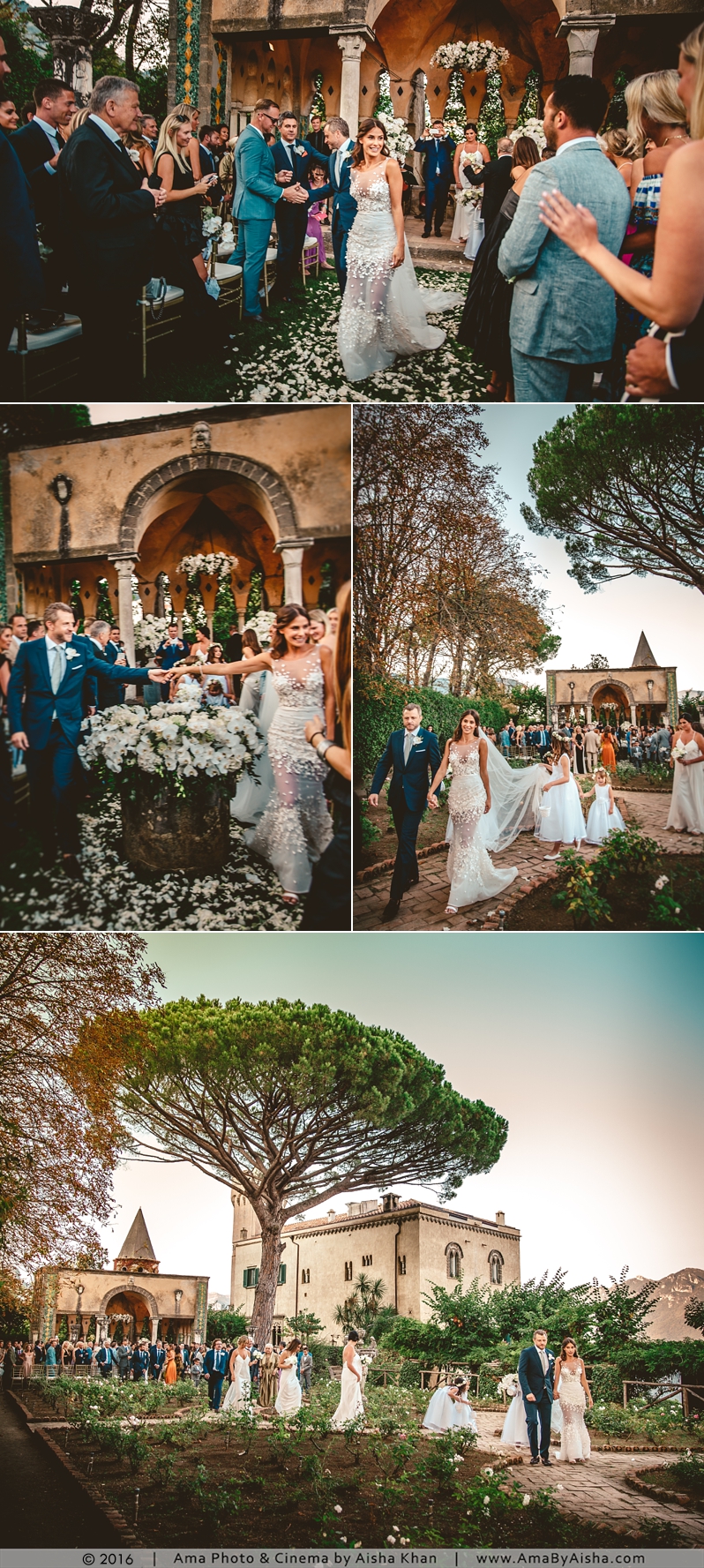 ©2016 | www.AmaByAisha.com | South Italy destination wedding